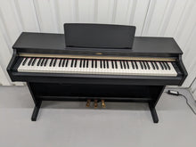 Load image into Gallery viewer, Yamaha Arius YDP-162 Digital Piano satin black, clavinova keyboard stock # 23340