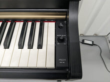Load image into Gallery viewer, Yamaha Arius YDP-162 Digital Piano satin black, clavinova keyboard stock # 23340
