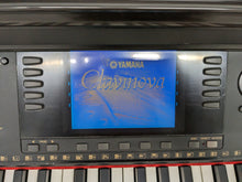 Load image into Gallery viewer, Yamaha Clavinova CVP-107 digital piano arranger glossy dark rosewood stock 23319