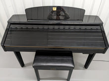 Load image into Gallery viewer, Yamaha Clavinova CVP-209 in Polished Ebony with matching stool. stock nr 23337