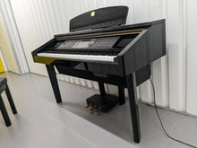 Load image into Gallery viewer, Yamaha Clavinova CVP-209 in Polished Ebony with matching stool. stock nr 23337