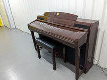 Load image into Gallery viewer, Yamaha Clavinova CLP-280 in Polished Mahogany with matching stool stock nr 23336