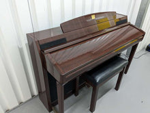 Load image into Gallery viewer, Yamaha Clavinova CLP-280 in Polished Mahogany with matching stool stock nr 23336