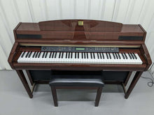 Load image into Gallery viewer, Yamaha Clavinova CLP-280 in Polished Mahogany with matching stool stock nr 23336