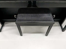 Load image into Gallery viewer, Yamaha Clavinova CLP-535PE digital piano and stool in glossy black stock #23332