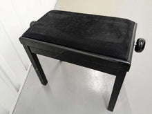 Load image into Gallery viewer, Yamaha Clavinova CLP-535PE digital piano and stool in glossy black stock #23332
