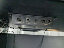 Load image into Gallery viewer, Yamaha Clavinova CLP-535PE digital piano and stool in glossy black stock #23332