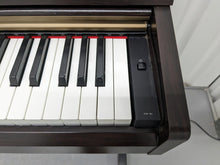 Load image into Gallery viewer, Yamaha Arius YDP-161 Digital Piano in rosewood clavinova keyboard stock # 23352