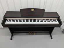 Load image into Gallery viewer, Yamaha Clavinova CLP-115 Digital Piano and stool in rosewood stock number 23354