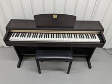 Load image into Gallery viewer, Yamaha Clavinova CLP-220 Digital Piano and stool rosewood finish stock nr 23356