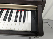 Load image into Gallery viewer, Yamaha Clavinova CLP-220 Digital Piano and stool rosewood finish stock nr 23356