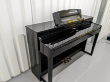 Load image into Gallery viewer, Yamaha Clavinova CLP-470 digital piano in polished ebony glossy black finish stock number 23364