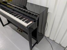 Load image into Gallery viewer, Yamaha Clavinova CLP-470 digital piano in polished ebony glossy black finish stock number 23364