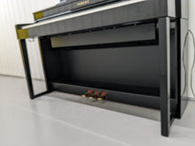 Load image into Gallery viewer, Yamaha Clavinova CLP-470 digital piano in polished ebony glossy black finish stock number 23364