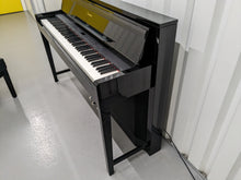 Load image into Gallery viewer, Yamaha Clavinova CLP-S308 digital piano and stool in polished ebony glossy black stock number 23361