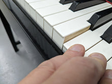 Load image into Gallery viewer, Yamaha Clavinova CLP-S308 digital piano and stool in polished ebony glossy black stock number 23361