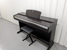 Load image into Gallery viewer, Yamaha Arius YDP-141 digital piano in dark rosewood + folding stool stock #23359
