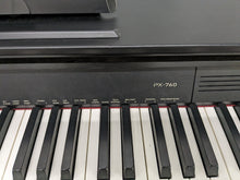 Load image into Gallery viewer, Casio Privia PX-760 Slim Digital Piano and stool satin black stock number 23367