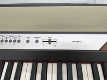 Load image into Gallery viewer, KORG SP-250 88 Key professional Piano with stand and sustain pedal stock #23378