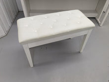 Load image into Gallery viewer, Yamaha Clavinova CLP-545 digital piano in satin white with stool. stock nr 23369