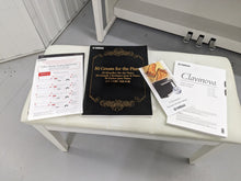 Load image into Gallery viewer, Yamaha Clavinova CLP-545 digital piano in satin white with stool. stock nr 23369