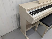 Load image into Gallery viewer, Yamaha Arius YDP-164WA digital piano and stool in white ash stock number 23370