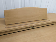 Load image into Gallery viewer, Roland HP-3E Digital Piano and stool in light oak finish Stock nr 23375