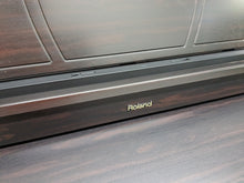 Load image into Gallery viewer, Roland HP107e professional high specs Digital Piano dark rosewood stock #23380