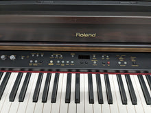 Load image into Gallery viewer, Roland HP107e professional high specs Digital Piano dark rosewood stock #23380