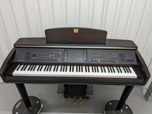 Load image into Gallery viewer, YAMAHA CLAVINOVA CVP-307 DIGITAL PIANO ARRANGER + STOOL IN ROSEWOOD STOCK #23382