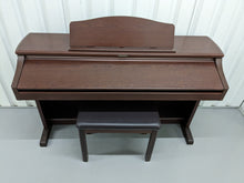 Load image into Gallery viewer, TECHNICS SX-PX655 DIGITAL PIANO IN MAHOGANY + matching stool stock number 23401