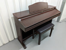 Load image into Gallery viewer, TECHNICS SX-PX655 DIGITAL PIANO IN MAHOGANY + matching stool stock number 23401
