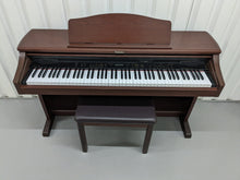 Load image into Gallery viewer, TECHNICS SX-PX655 DIGITAL PIANO IN MAHOGANY + matching stool stock number 23401