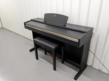 Load image into Gallery viewer, Yamaha Arius YDP-161 Digital Piano satin black clavinova keyboard stock # 23374