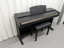 Load image into Gallery viewer, Yamaha Arius YDP-161 Digital Piano satin black clavinova keyboard stock # 23374