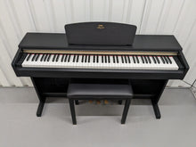 Load image into Gallery viewer, Yamaha Arius YDP-161 Digital Piano satin black clavinova keyboard stock # 23374