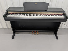 Load image into Gallery viewer, Yamaha Arius YDP-161 Digital Piano satin black clavinova keyboard stock # 23374