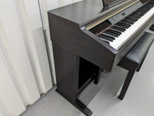 Load image into Gallery viewer, Yamaha Clavinova CLP-120 Digital Piano and stool in dark rosewood stock #23397