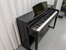 Load image into Gallery viewer, Yamaha Clavinova CLP-440PE Digital Piano polished ebony glossy black stock 23406