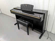Load image into Gallery viewer, Yamaha Arius YDP-C71PE Digital Piano in polished ebony glossy black stock #23399