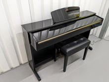 Load image into Gallery viewer, Yamaha Arius YDP-C71PE Digital Piano in polished ebony glossy black stock #23399