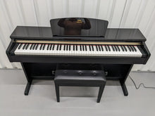 Load image into Gallery viewer, Yamaha Arius YDP-C71PE Digital Piano in polished ebony glossy black stock #23399