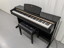 Load image into Gallery viewer, Yamaha Arius YDP-C71PE Digital Piano in polished ebony glossy black stock #23399