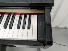 Load image into Gallery viewer, Yamaha Arius YDP-C71PE Digital Piano in polished ebony glossy black stock #23399