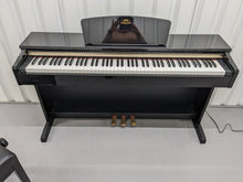 Load image into Gallery viewer, Yamaha Arius YDP-C71PE Digital Piano in polished ebony glossy black stock #23399