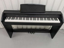 Load image into Gallery viewer, Casio Privia PX-750 Slim Digital Piano in satin black space saving stock # 23410