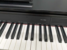 Load image into Gallery viewer, Casio Privia PX-750 Slim Digital Piano in satin black space saving stock # 23410