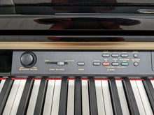 Load image into Gallery viewer, Yamaha Clavinova CLP-280 in Polished glossy black + matching stool stock # 23404