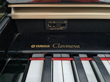 Load image into Gallery viewer, Yamaha Clavinova CLP-280 in Polished glossy black + matching stool stock # 23404