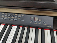 Load image into Gallery viewer, Yamaha Clavinova CLP-120 Digital Piano and stool in dark rosewood stock #23408